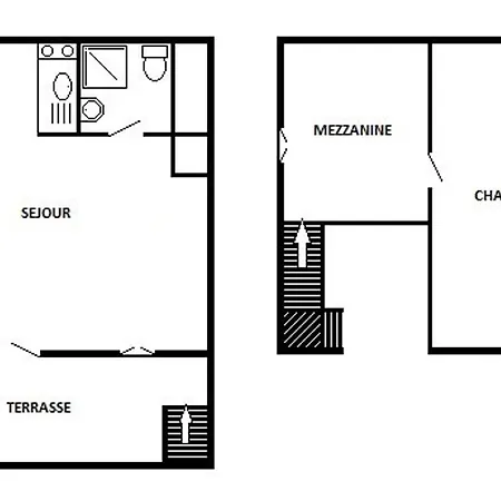 En Bord De Avec Mezzanine, Balcon Et Parking Prive A Port Leucate, 6 Couchages - Fr-1-81-482 Лёкат