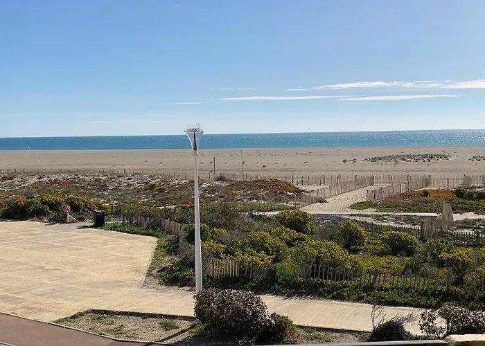 En Bord De Avec Mezzanine, Balcon Et Parking Prive A Port Leucate, 6 Couchages - Fr-1-81-482 דירה לאוקאט