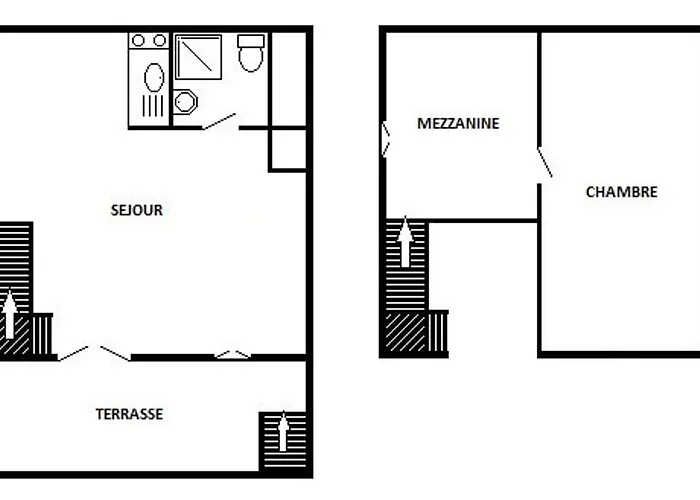 En Bord De Avec Mezzanine, Balcon Et Parking Prive A Port Leucate, 6 Couchages - Fr-1-81-482 לאוקאט
